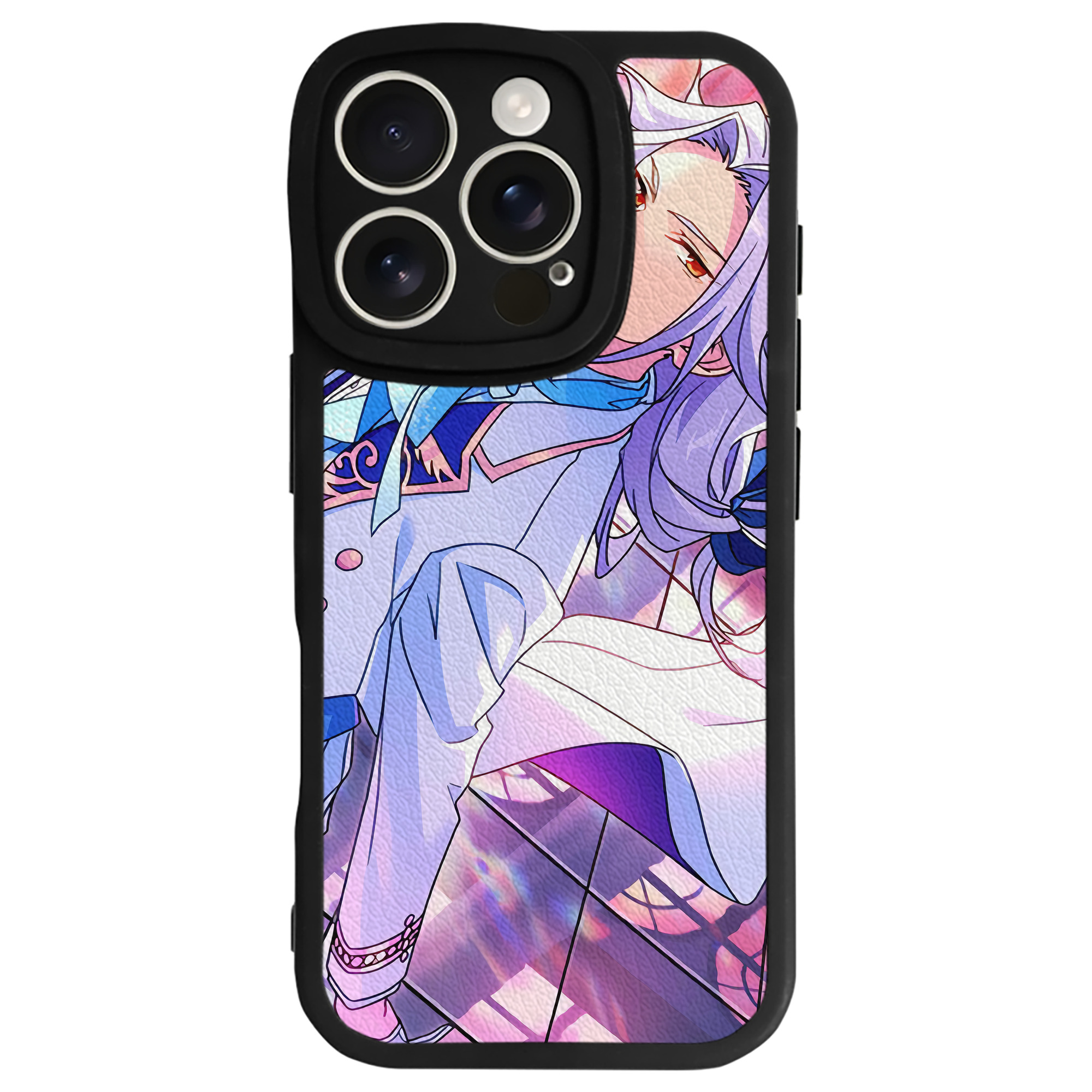 （画像用） あんさんぶるスターズ! Ensemble Stars 【iPhone 16シリーズ対応】シリコンスマホケース（レザー調） 材質：シリコン